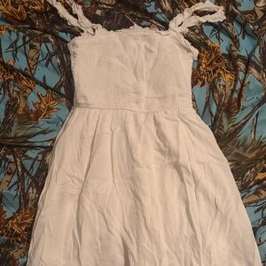 Charming White Kids Dress
